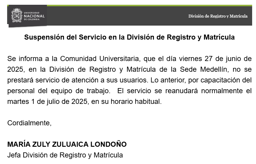 mensaje